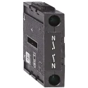 Schneider Electric Auxiliary Contact, 1 Contact, 1 NO, TeSys Vario Series, 6 A, 690V VZN05