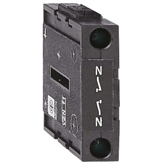 Schneider Electric Auxiliary Contact, 1 Contact, 1 NO, TeSys Vario Series, 6 A, 690V VZN05