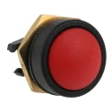 ITW Switches 49-59 Series Panel Mount Momentary Push Button Switch, Red Actuator, 16 mm Cutout, SPDT, Clear LED 49-59122