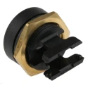 ITW Switches 49-59 Series Panel Mount Momentary Push Button Switch, Red Actuator, 16 mm Cutout, SPDT, Clear LED 49-59122