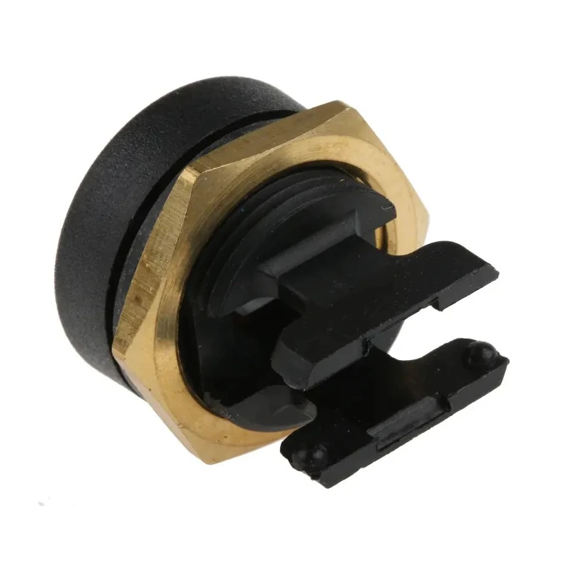 ITW Switches 49-59 Series Panel Mount Momentary Push Button Switch, Red Actuator, 16 mm Cutout, SPDT, Clear LED 49-59122