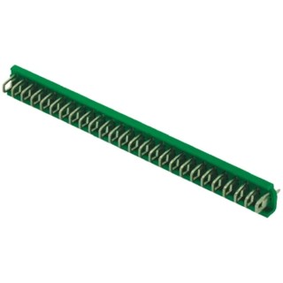TE Connectivity 5-Way IDC Connector Male for Through Hole 1 Row, 7A Current, 250V AC 300V AC, Mini-Match Series 5164713-5