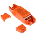 Powerbreaker Inline Mains RCD Connector Adapter, 16A 2 Pole, 230V AC J62-T