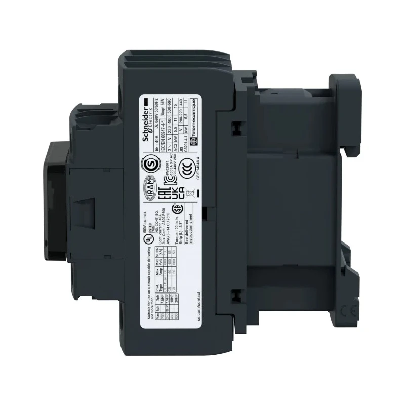 Schneider Electric TeSyS D 3-Pole 32A Motor Control Contactor with 230V AC Coil LC1D32U7
