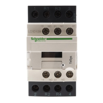 Schneider Electric TeSyS D Contactor 4-Pole 25 A 690V AC Contact Voltage 230V AC Coil LC1D128U7
