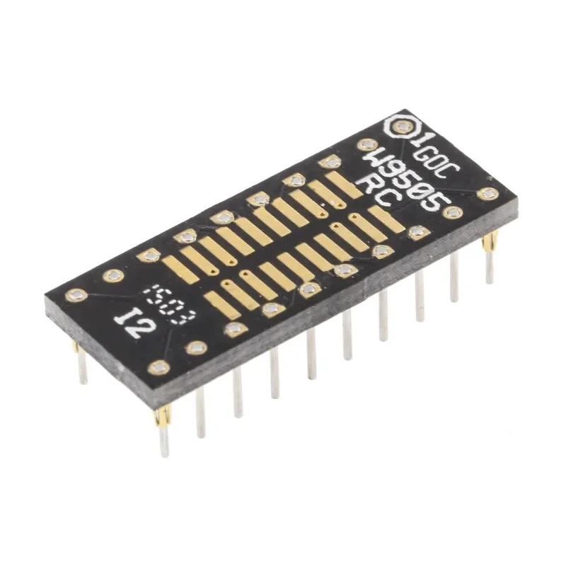 Winslow Straight Through Hole Mount 2.54 mm Pitch IC Socket Adapter SOP to DIP W9505RC