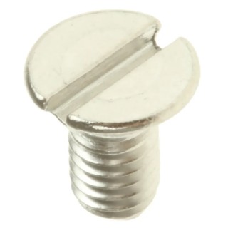 RS PRO Slot Countersunk Stainless Steel Machine Screw M3 Thread 6 mm Length A4 Grade 158-3332