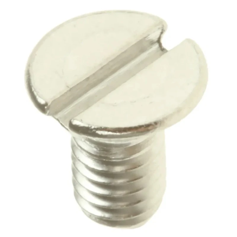 RS PRO Slot Countersunk Stainless Steel Machine Screw M3 Thread 6 mm Length A4 Grade 158-3332