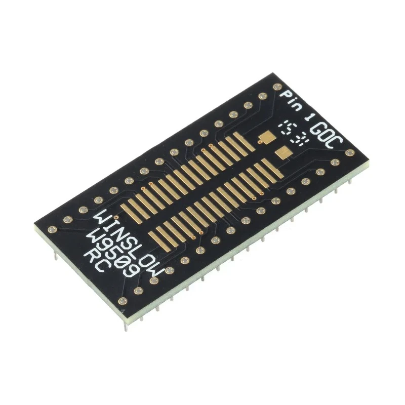 Winslow Straight Through Hole Mount 2.54 mm Pitch IC Socket Adapter SOP to DIP W9509RC