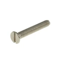 RS PRO Slot Countersunk Stainless Steel Machine Screw 20 mm M3 158-3360