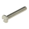 RS PRO Slot Countersunk Stainless Steel Machine Screw 25 mm M4 158-3427