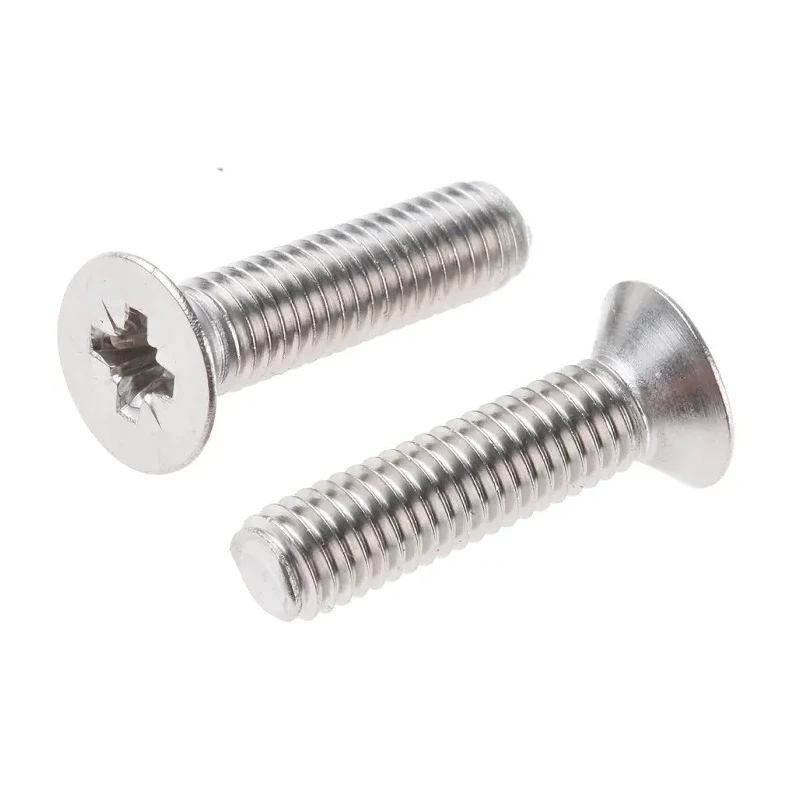 RS PRO Countersunk Pozidriv Stainless Steel A4 316 Machine Screw M5 20mm 158-3685