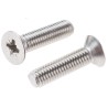 RS PRO Countersunk Pozidriv Stainless Steel A4 316 Machine Screw M5 20mm 158-3685