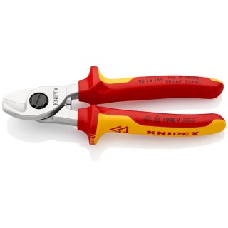 Knipex Insulated Cable Shear Cutter 165mm 1000V VDE IEC 60900 Model 95 16 165