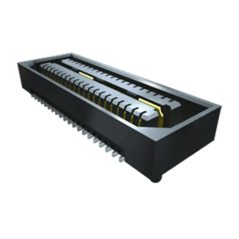 Samtec QSE Series Straight Surface PCB Socket 40-Contact 2 Row 0.8mm Pitch Solder QSE-020-01-F-D-A