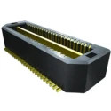 Samtec QTS Series Right Angle Surface PCB Header, 150 Contact(s), 0.64 mm Pitch, 2 Row, Shrouded QTS-075-01-L-D-A-K