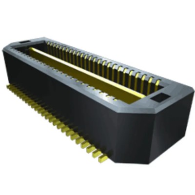 Samtec QTS Series Right Angle Surface PCB Header, 150 Contact(s), 0.64 mm Pitch, 2 Row, Shrouded QTS-075-01-L-D-A-K