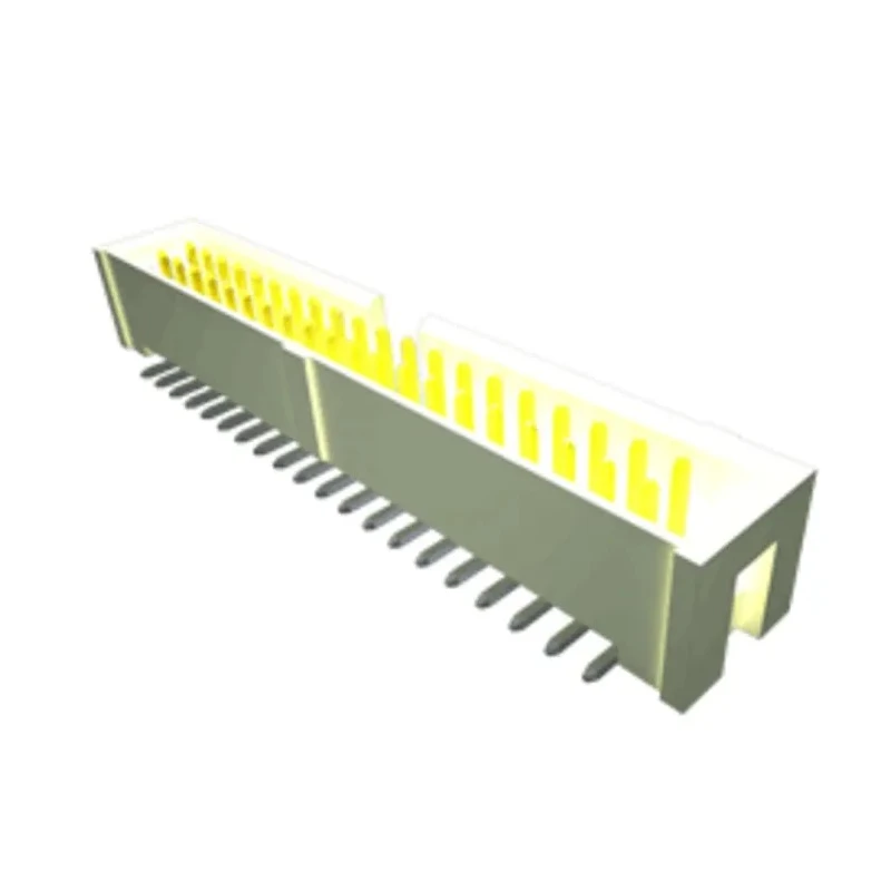 Samtec HTST Series Straight Surface PCB Header 10 Contact 2.54 mm Pitch 2 Row Shrouded HTST-105-01-T-DV