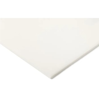 RS PRO White POM Plastic Sheet 500 mm x 330 mm x 40 mm 325-7114