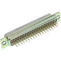 RS PRO 37 Way Straight Through Hole D-Sub Connector Male 750V 5A Polyethylene Terephthalate 472-792