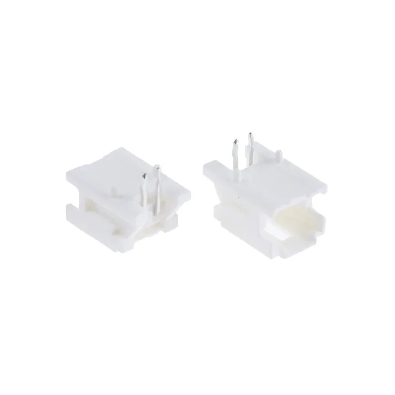 Molex MicroClasp Series Right Angle Through Hole PCB Header 2 Contacts 2 mm Pitch 1 Row Shrouded 55935-0210