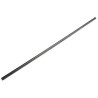 RS PRO Black Polyphenylene Sulphide (PPS) Rod 500 mm Length 10 mm Diameter Model 325-7136