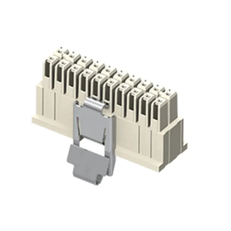 Samtec IPD1 Female Crimp Connector Housing 10 Contacts 2 Row Straight 2.54 mm Pitch 