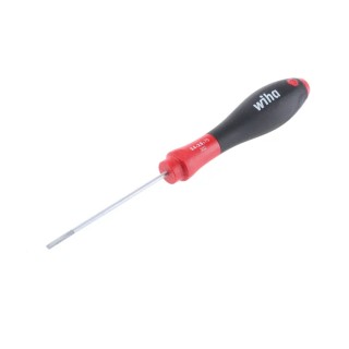 Wiha Slotted Screwdriver, 75 mm Blade VDE/1000V Approved, 179mm Overall 00685