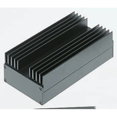 Rose Multitronic Series Die Cast Aluminium Enclosure Black Lid IP40 185 mm x 185 mm x 105 mm 772100000