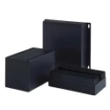 Rose Multitronic Series Die Cast Aluminium Enclosure Black Lid IP40 185 mm x 185 mm x 105 mm 772100000