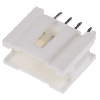 Molex MicroClasp Series 4 Contact Straight Through Hole PCB Header, 2 mm Pitch, 1 Row, Shrouded 55932-0410