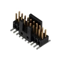 Samtec FTSH Series Straight Surface Pin Header, 20 Contacts, 1.27 mm Pitch, 2 Row, Unshrouded FTSH-110-01-L-DV-K