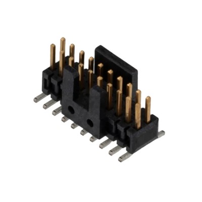 Samtec FTSH Series Straight Surface Pin Header, 20 Contacts, 1.27 mm Pitch, 2 Row, Unshrouded FTSH-110-01-L-DV-K