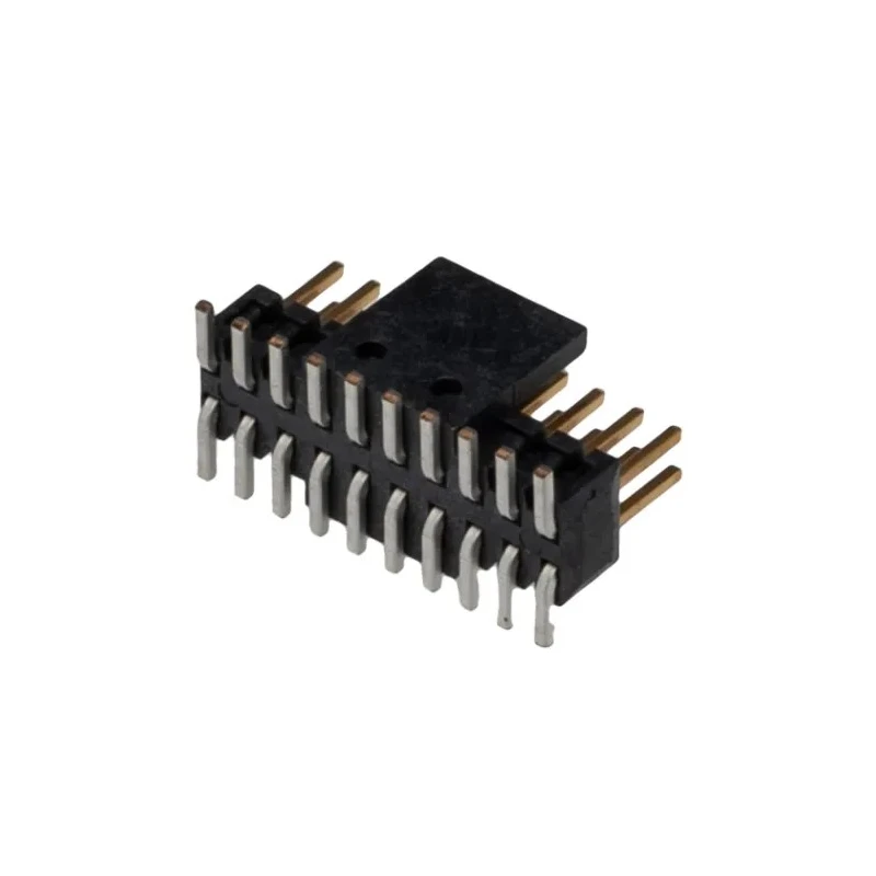 Samtec FTSH Series Straight Surface Pin Header, 20 Contacts, 1.27 mm Pitch, 2 Row, Unshrouded FTSH-110-01-L-DV-K