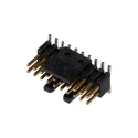 Samtec FTSH Series Straight Surface Pin Header, 20 Contacts, 1.27 mm Pitch, 2 Row, Unshrouded FTSH-110-01-L-DV-K
