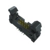 Samtec EHF Series Straight Surface PCB Header, 10 Contacts, 1.27 mm Pitch, 2 Row, Shrouded EHF-105-01-F-D