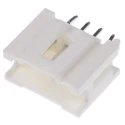 Molex MicroClasp Series Straight Through Hole PCB Header 4 Contacts 2 mm Pitch 1 Row Shrouded 55932-0410
