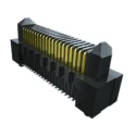 Samtec ERM8 Series Straight Surface PCB Header 80 Contacts 0.8 mm Pitch 2 Row Shrouded 