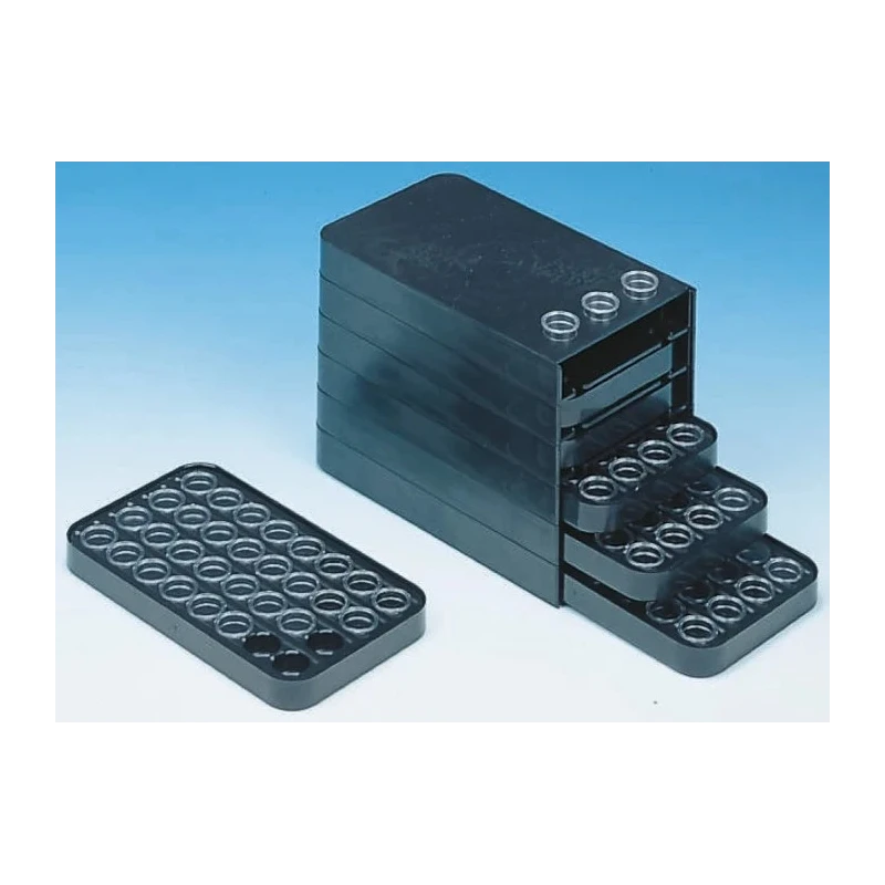 Licefa Drawer Storage Unit 130 mm x 187 mm x 113 mm Black A1-3/6