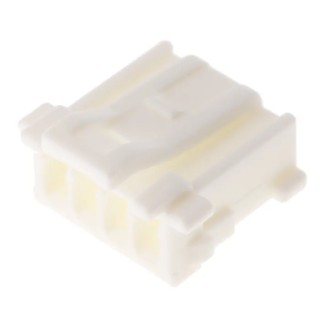 Molex MicroClasp Female Connector Housing, 2 mm Pitch, 4 Way, 1 Row Straight 51382-0400