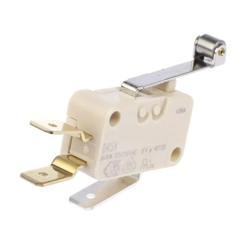 ZF Roller Lever Micro Switch Tab Terminal 16A 250V AC SPCO IP40 D45U-V3RD