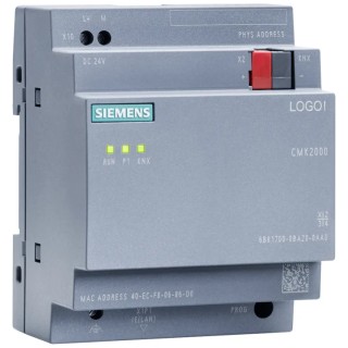 Siemens LOGO! Series Communication Module, 2 Digital Inputs, 2 Digital Outputs, Ethernet, 24V DC, 4 6BK1700-0BA20-0AA0