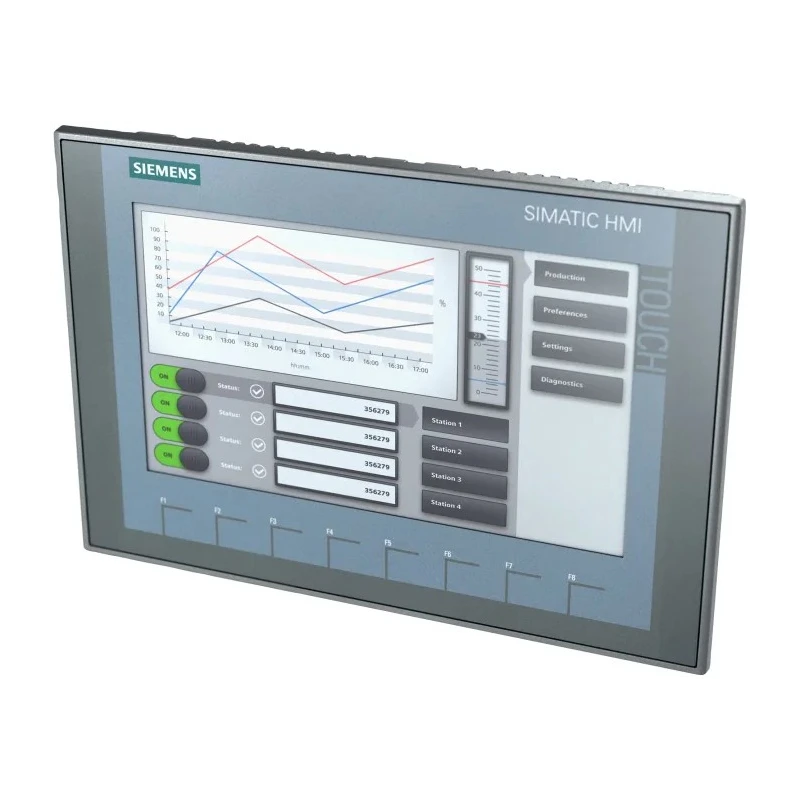 Siemens KTP900 Basic SIMATIC Series HMI Panel 228.6 mm TFT Display 800 x 480 pixel KTP900