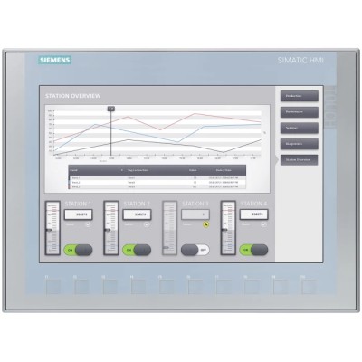 Siemens KTP1200 Basic SIMATIC Series HMI Panel 304.8 mm TFT Display 1280 x 800 pixel KTP1200