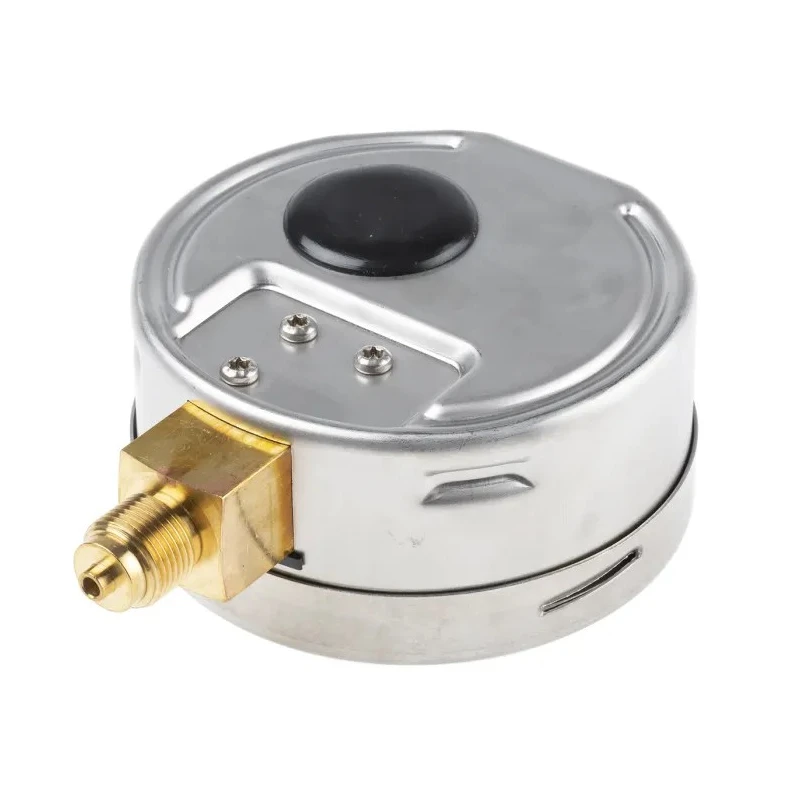 RS PRO 100 mm G 3/8 in BSPM Stainless Steel Case Pressure Gauge 60 psi 189-002