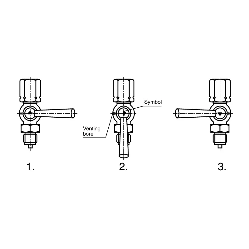 RS PRO Brass Pressure Gauge Cock Type G with 3/8 in Female Inlet and Male Outlet, 16 bar Maximum Operating Pressure 189-046