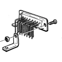 HARTING Metal D-Sub Series Bracket for Use with D-Sub Connector 37 Contacts 09670009910