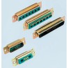 Amphenol Communications Solutions DMW 17 Way Straight Panel Mount D-Sub Connector Male DBM17W2PN