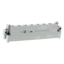 HARTING DIN 41612 15 Way 5.08 mm Pitch Type Through Hole Solder 2 Row Male Right Angle Connector 09061152921