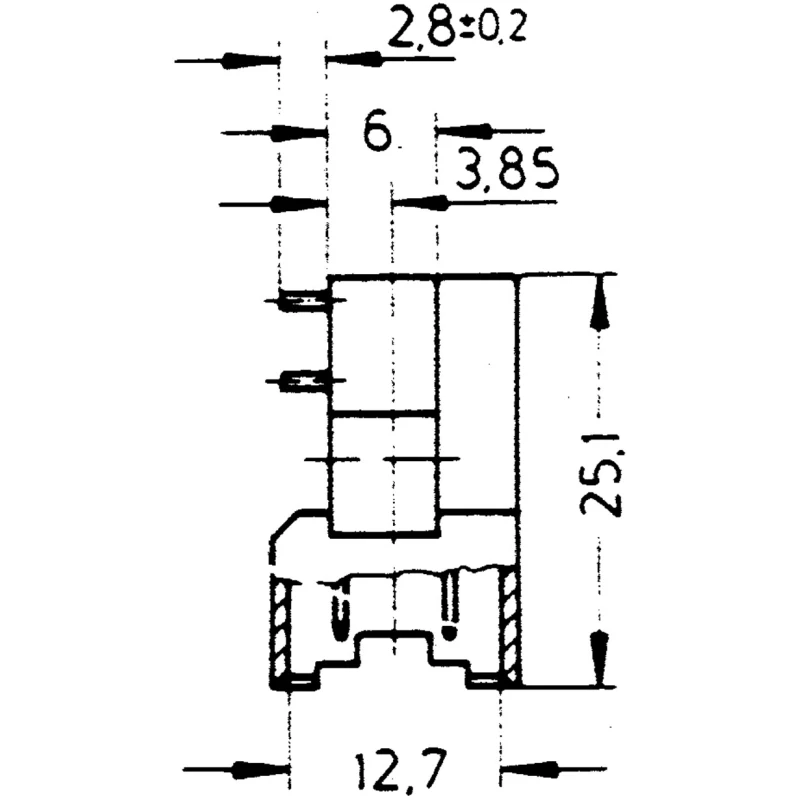 HARTING DIN 41612 15 Way 5.08 mm Pitch Type Through Hole Solder 2 Row Male Right Angle Connector 09061152921